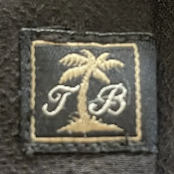 Tommy Bahama Men’s 100% Silk Cigars & Cars Embroidered Shirt Black Size XL - Picture 9 of 16